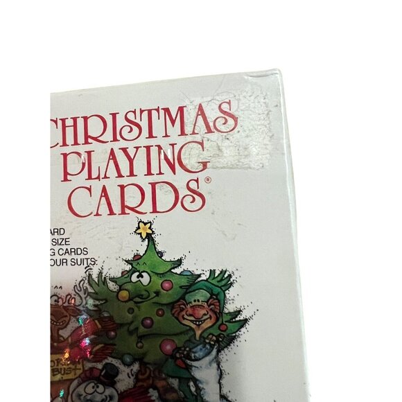 NEW‎ - VINTAGE 1986 Christmas Cards Inc. CHRISTMAS PLAYING CARDS Holiday - Picture 4 of 7